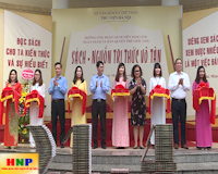 Thư viện Hà Nội hưởng ứng Ngày sách Việt Nam với chủ đề: “Sách – Nguồn tri thức vô tận”